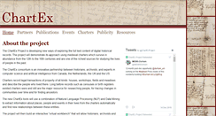 Desktop Screenshot of chartex.org