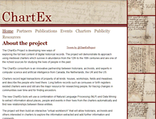 Tablet Screenshot of chartex.org